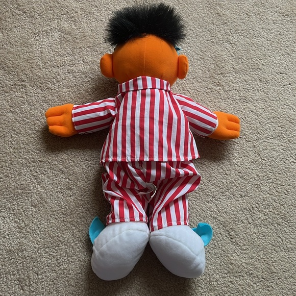 Vintage Tyco Sesame Street Sing & Snore Ernie Plush Toy - Picture 7 of 14